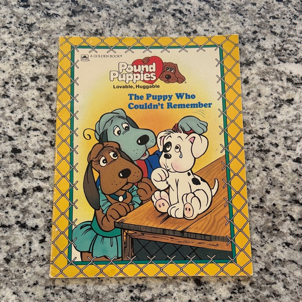 Vintage Pound Puppies Children's Book